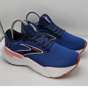 Brooks Glycerin GTS 21 Blue Icy Pink Rose Women's 6.5 Medium B UK 4.5 Shoes